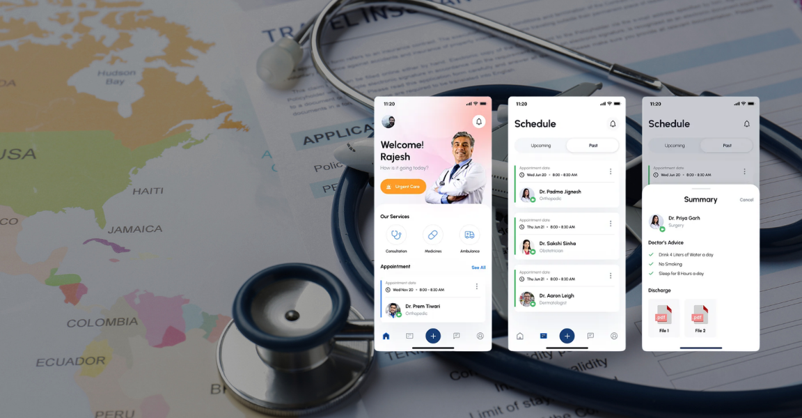 INDOC - Medical Tourism & Doctor Booking App by Akxens